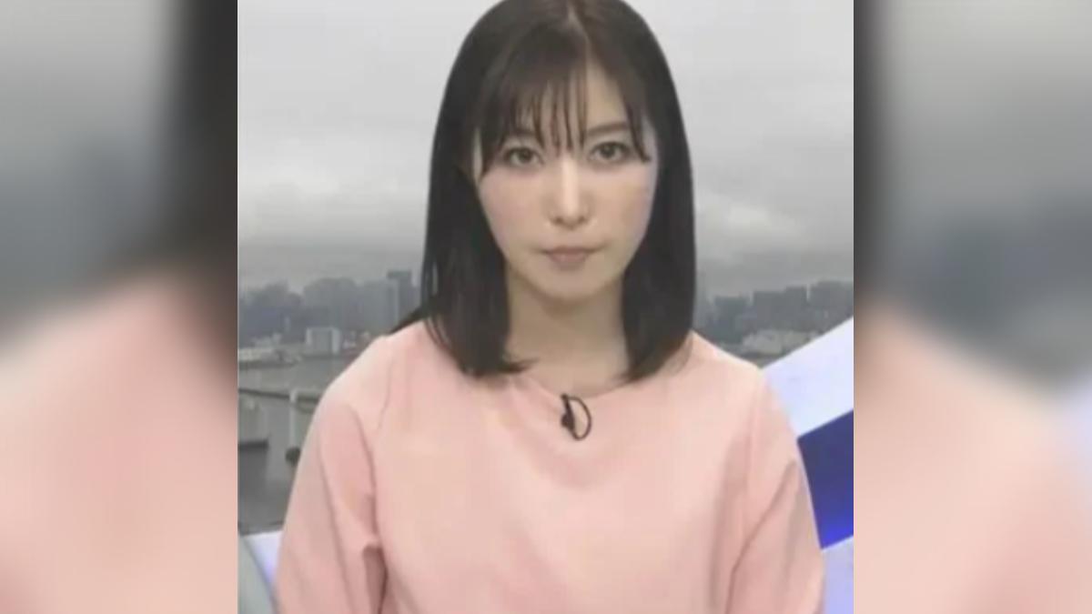 大坪彩織原是琉球放送當家主播。（圖／翻攝自日網）