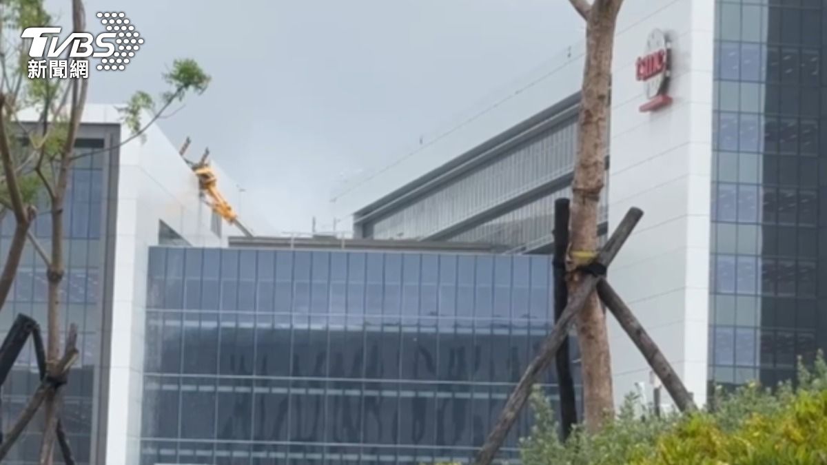 台積電回應，目前現場已管制並進行復原。（圖／TVBS）