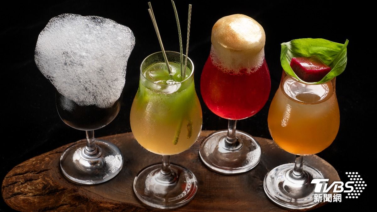 餐會打造四組 Pairing：「谷風 × 焚風 × 落山風 × 東北季風」，詮釋台灣風土之美。（圖／TVBS）