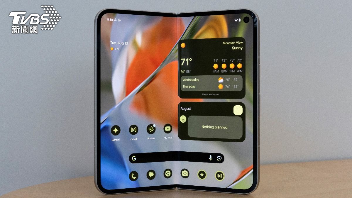 Google預計今年開始會降價「摺疊手機」，增加價格競爭力。（圖／達志影像路透社）