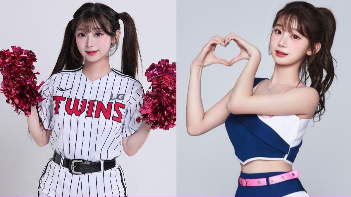 富邦育樂10日表示，李珠珢除了為悍將賽事應援，也加入韓國職棒LG TWINS。（圖／富邦育樂提供）