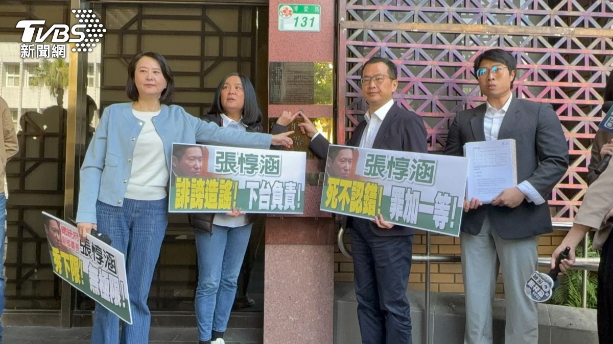 立委王鴻薇、陳玉珍、羅智強。（圖／潘千詩攝）