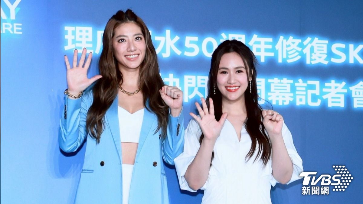 瑞瑪席丹和吳姍儒出席品牌記者會。（圖／趙世平攝）