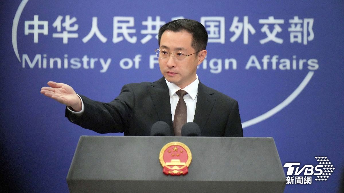中國大陸外交部發言人林劍。（圖／達志影像美聯社）