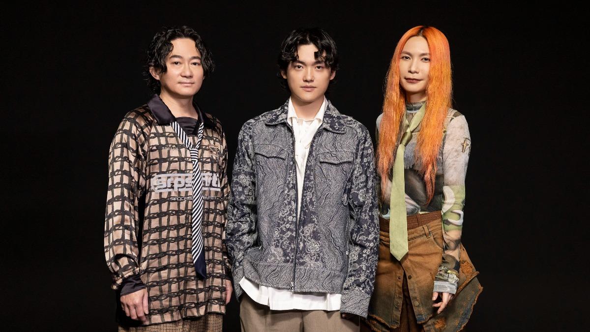 Tizzy Bac邀請知更（中）合體拍攝。（圖／相信音樂提供）