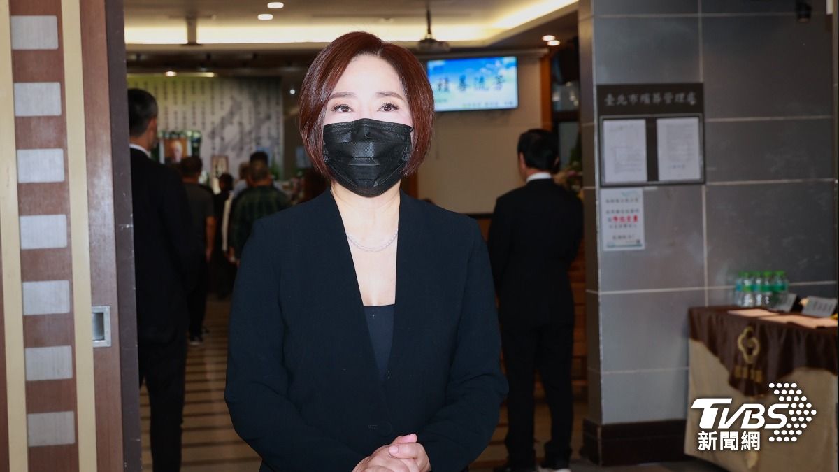 于美人致意完眼眶泛淚。（圖／黃城碩攝）