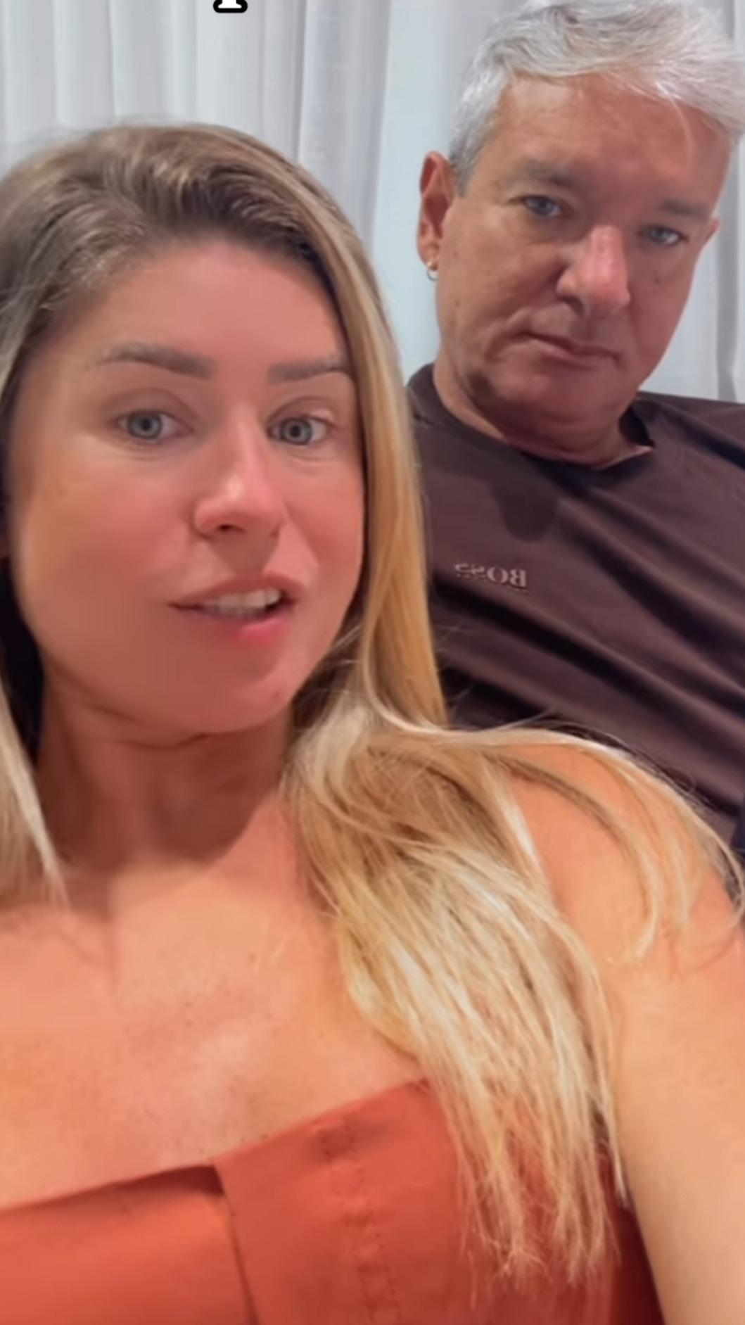 經過不斷溝通下，丈夫安德森決定繼續維持這段婚姻，並把孩子生下來。（圖／翻攝自IG）