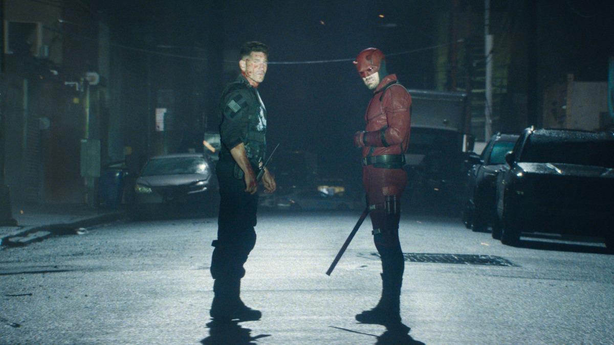 夜魔俠（右）、制裁者再度攜手對抗紐約的邪惡勢力。（圖／Disney+提供）