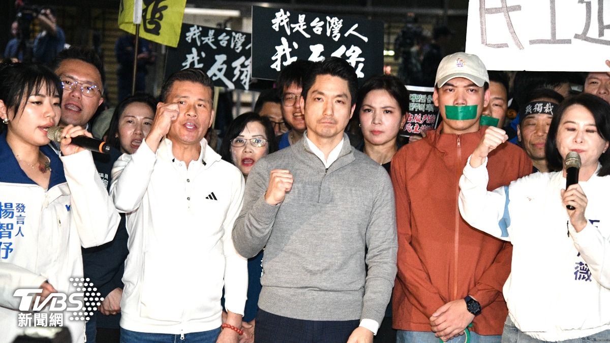 台北市長蔣萬安呼籲立法院推動倒閣。（圖／胡瑞麒攝）