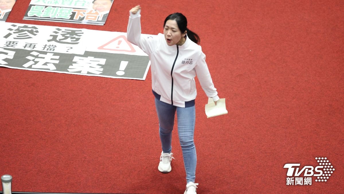 徐巧芯下台後還跟綠委對嗆。（圖／華子琛攝）