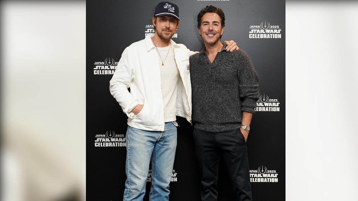 萊恩葛斯林（左）將與《死侍與金鋼狼》導演合作全新星戰電影《Star Wars: Starfighter》。（圖／盧卡斯影業提供)