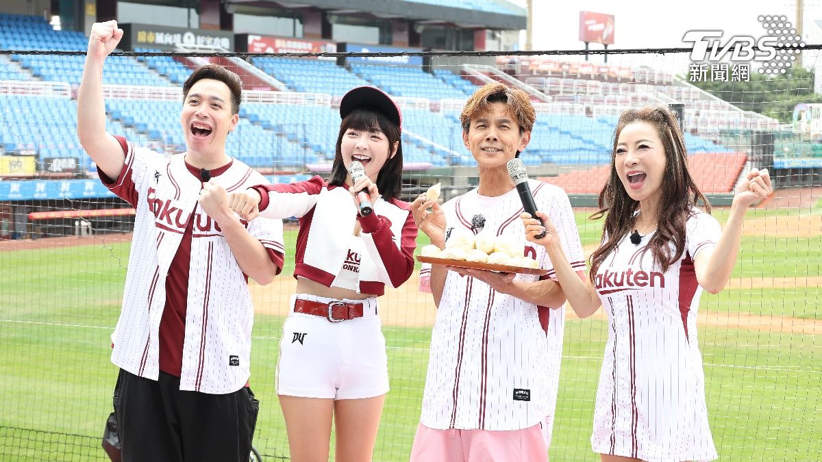 吳尊、籃籃、阿翔和楊繡惠。（圖／張哲鳴攝）