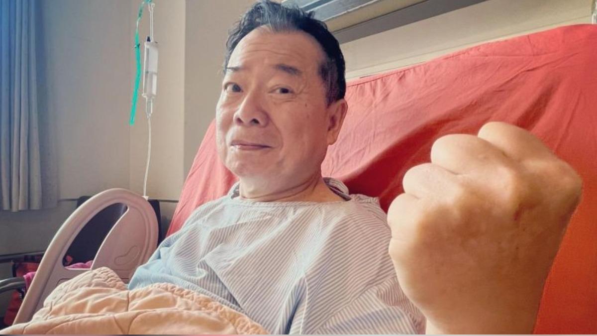 廖峻病倒、工作全面停擺。(圖/翻攝自廖錦德臉書)