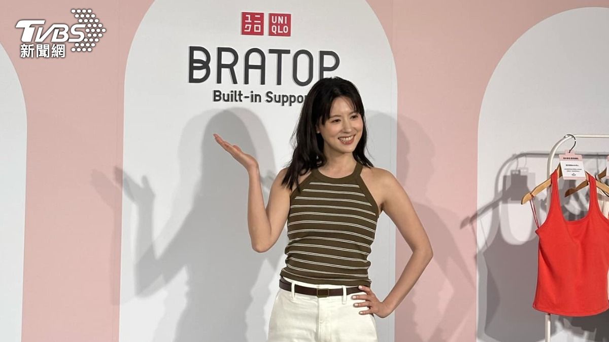 林予晞難得小露香肩。（圖／陳郁文攝）