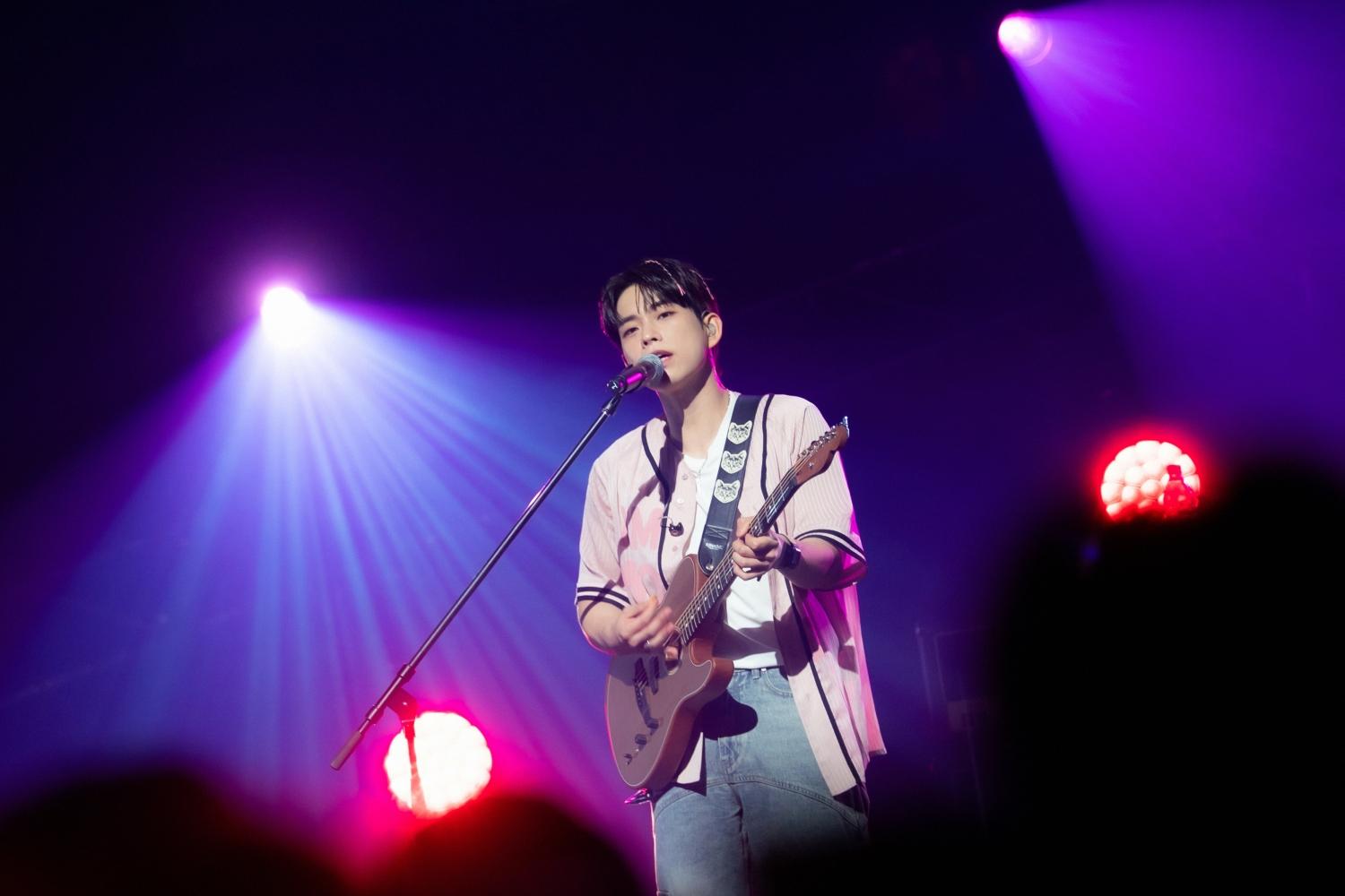 趙元祥爆料辛禮贊來台也勤健身。（圖／網銀國際影視提供）