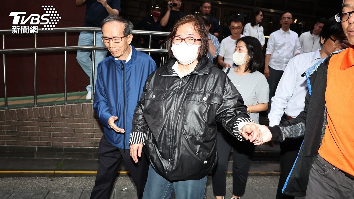 北院19日裁定國民黨台北市黨部主委黃呂錦茹無保請回。（圖／中央社）
