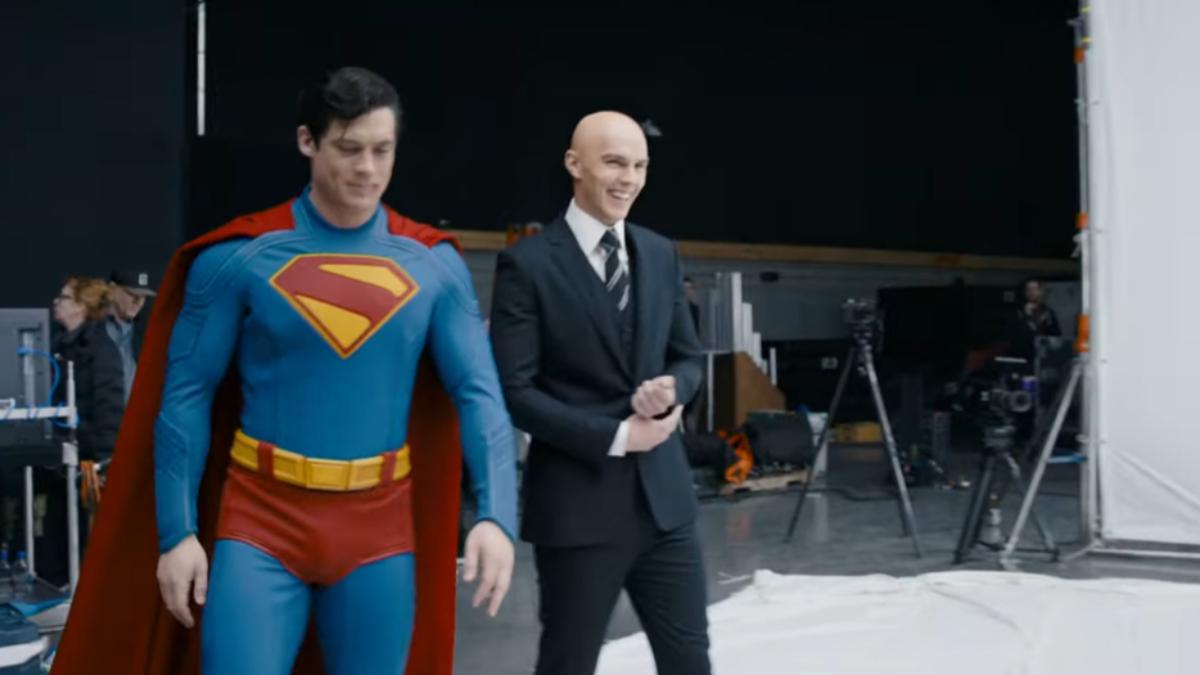 《超人》再度讓超人與經典反派雷克斯路瑟共同登場。（圖／翻攝自YouTube）