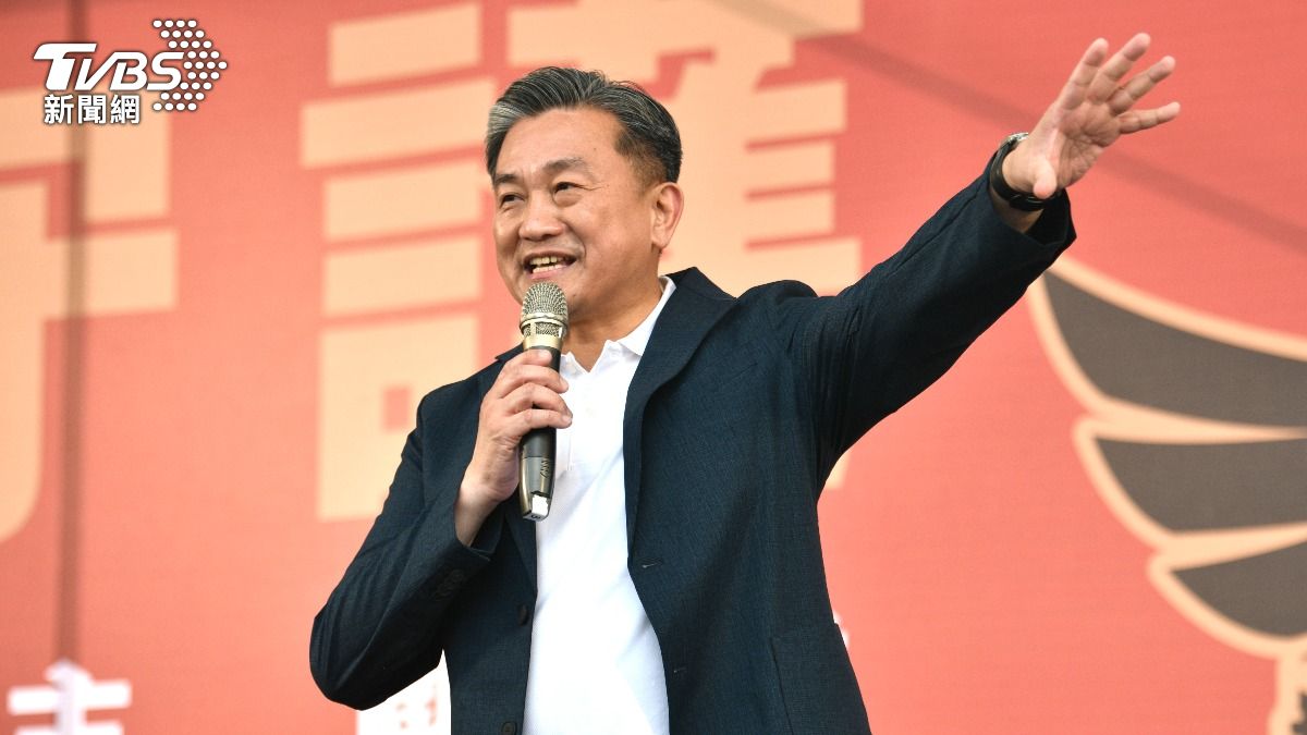 民進黨立委王定宇登台演講。（圖／胡瑞麒攝）