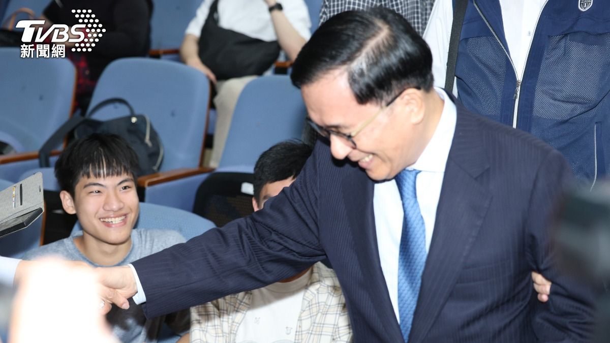 前總統陳水扁卸任總統後，17年來第1次公開演講。（圖／華子琛攝）