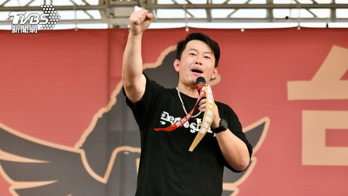 前立委陳柏惟擔任活動下半場主持人。（圖／胡瑞麒攝）