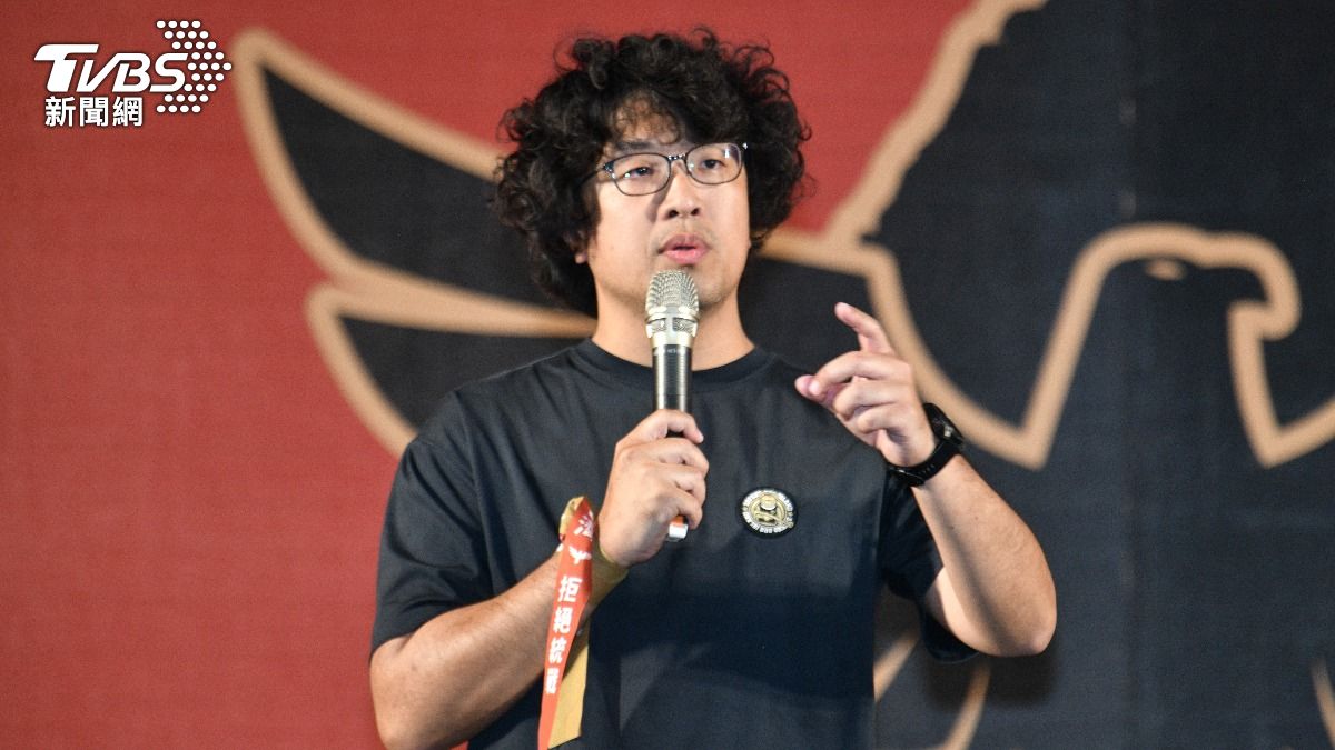 沈伯洋。（圖／胡瑞麒攝）