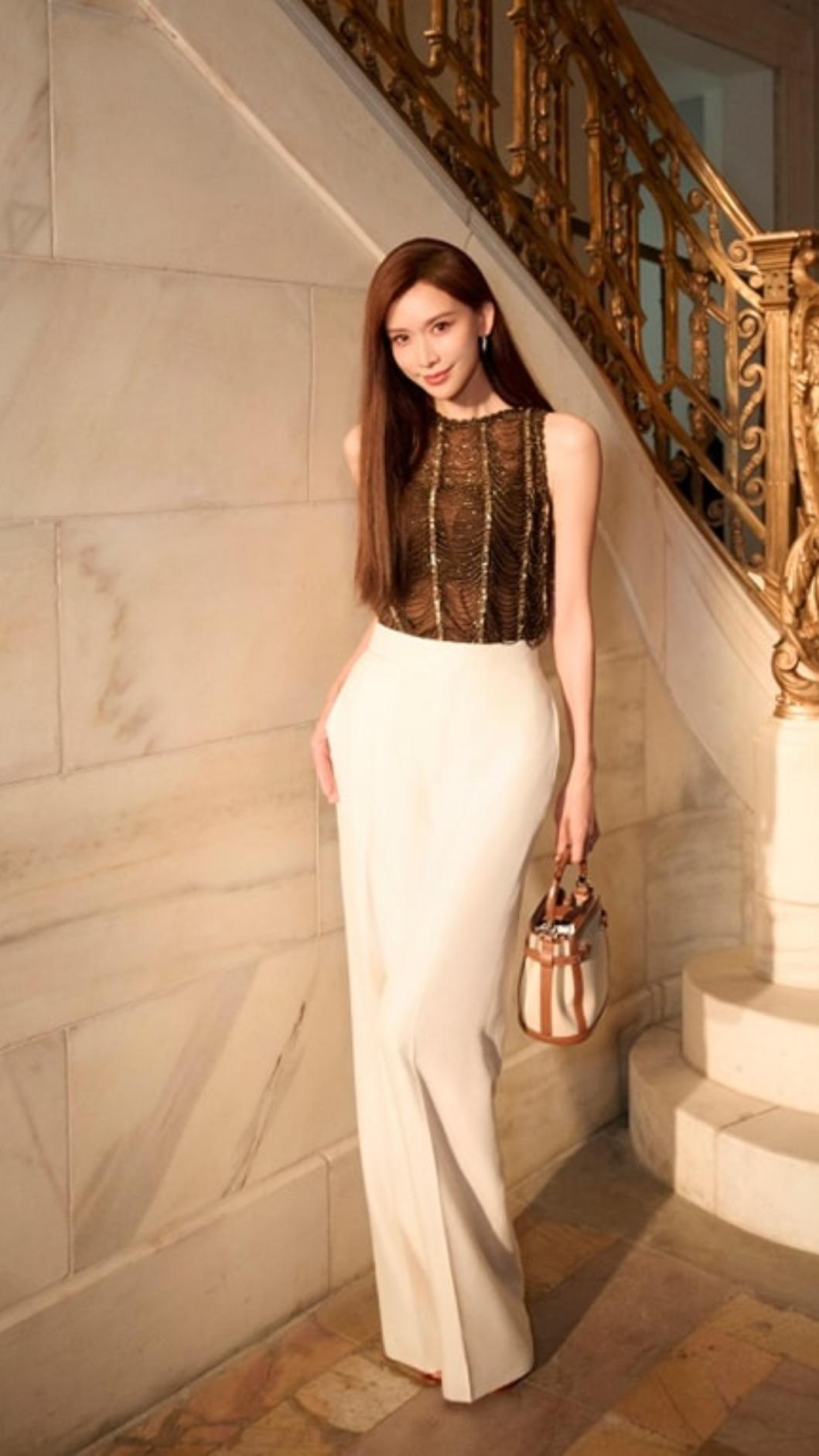 林志玲的絕倫美顏。（圖／翻攝自IG）