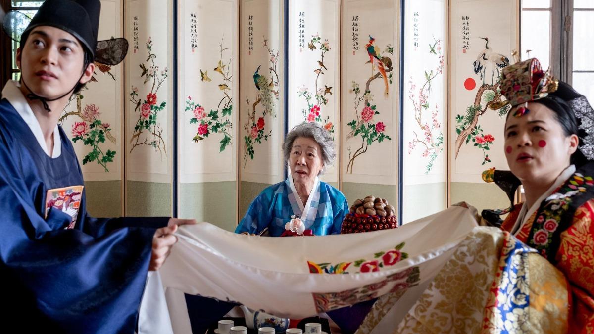 尹汝貞（中）在片中飾演同性戀者的奶奶。（圖／金馬執委會提供）