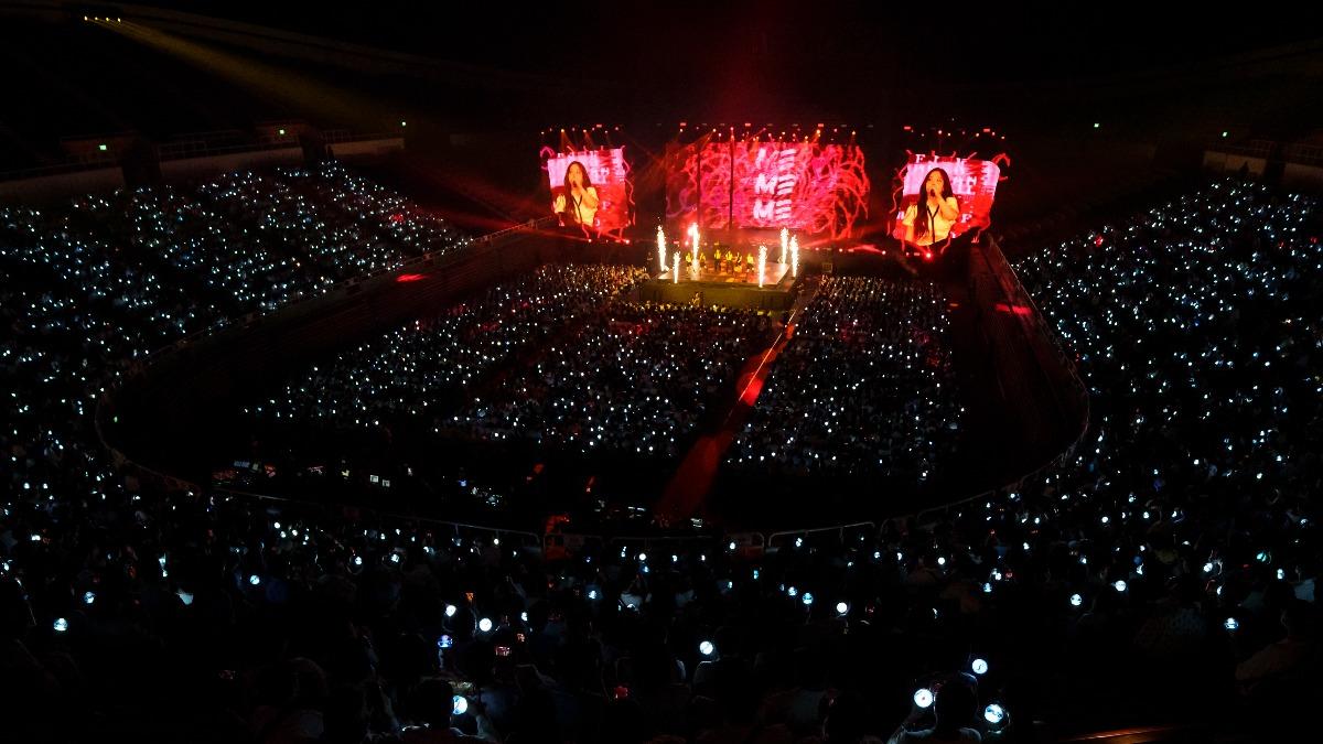 NMIXX兩天共吸引1萬3千名NSWER朝聖。(圖／遠雄創藝提供)