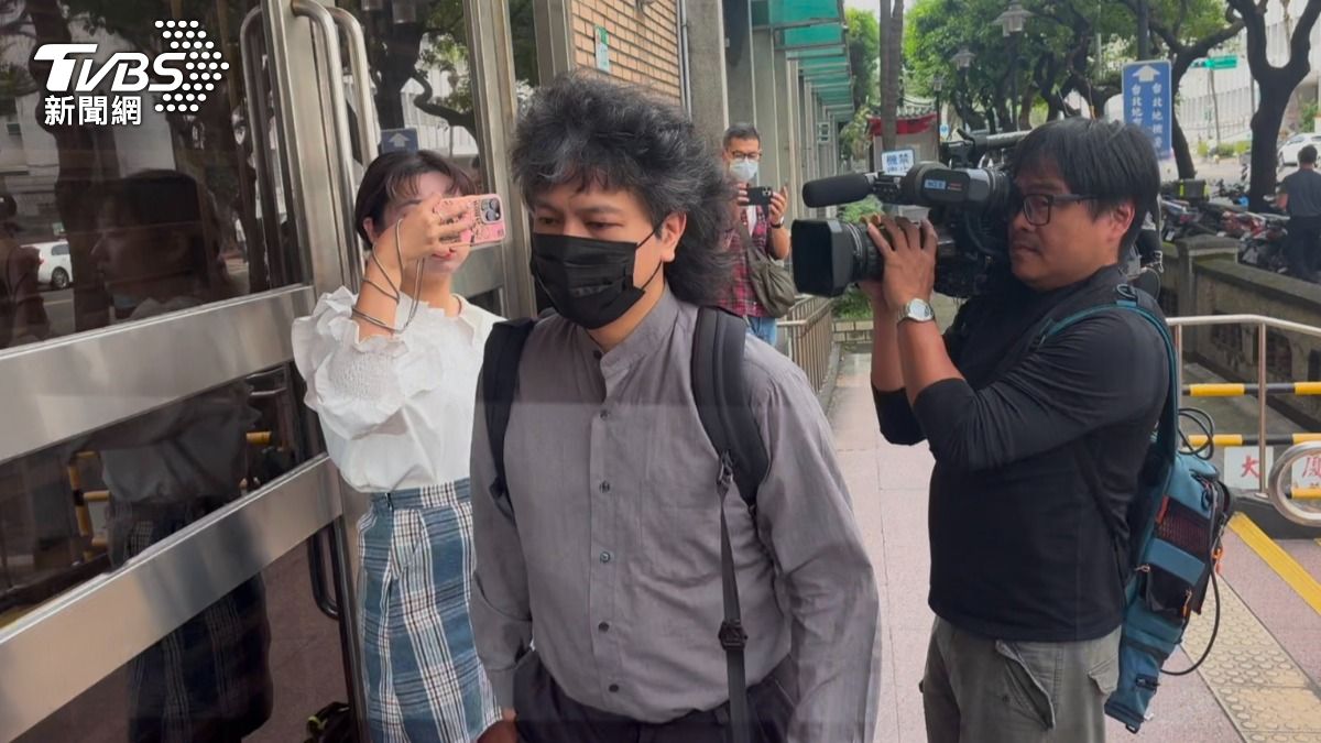 前國會助理陳奐宇。（圖／潘千詩攝）