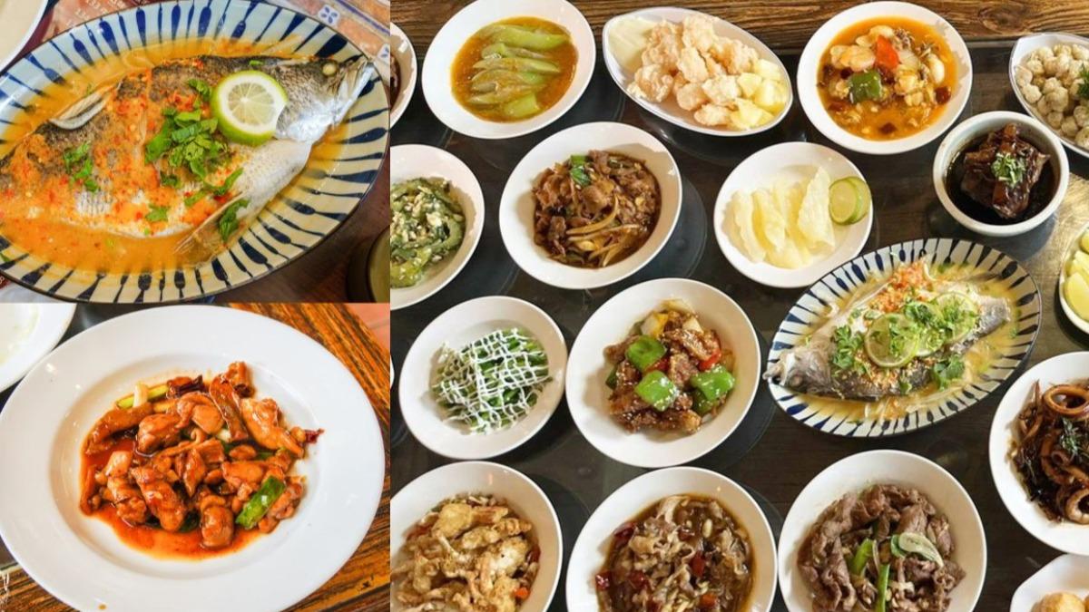 主打高雄唯一的「台菜料理吃到飽」，平日最低只要549元起，就能享用近50樣菜色無限吃。（圖／食尚節目部、野田咩的美食書國提供）