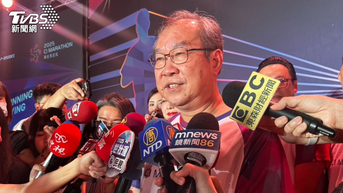 華航董事長高星潢。(圖/陳昫蓁攝)