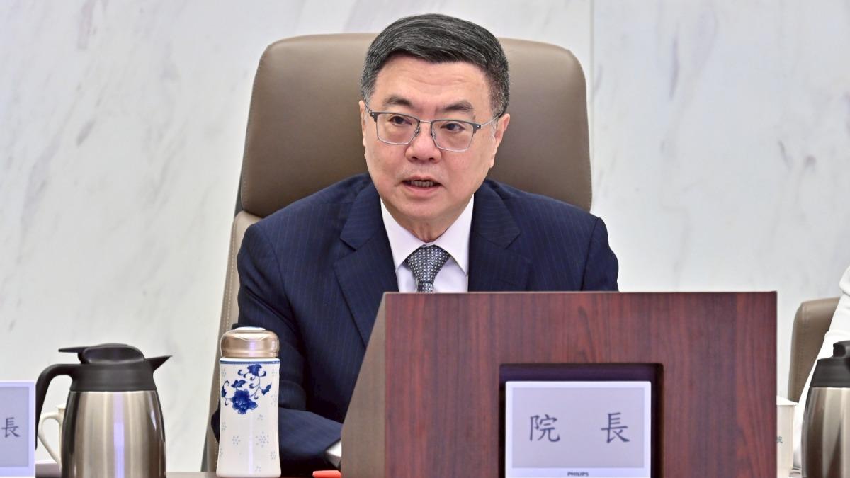 行政院長卓榮泰今天核定新台幣880億元的「因應美國關稅我國出口供應鏈支持方案」。（圖／翻攝自卓榮泰臉書）