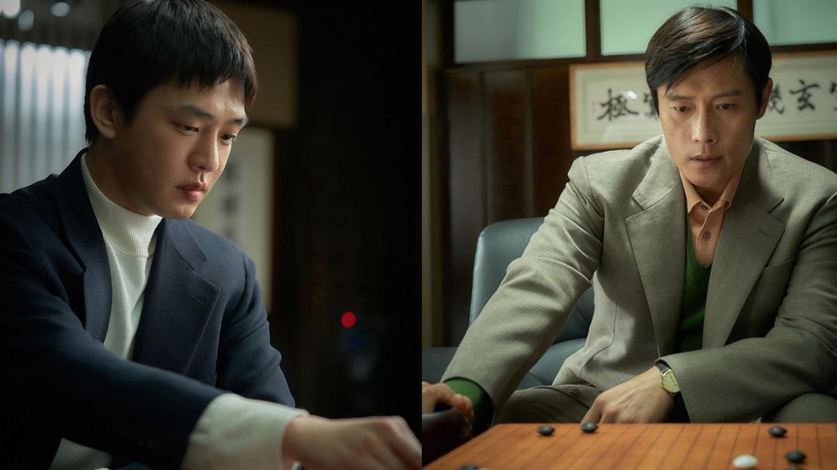 劉亞仁與李炳憲合作《終極對弈》，今年雙雙入圍「導演選擇獎」最佳男主角。（圖／Netflix提供）