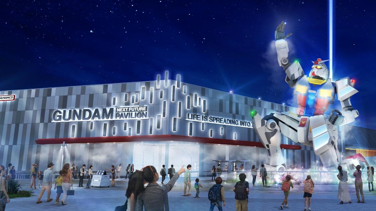 跪姿鋼彈相當震撼。（圖／取自expo2025官網）