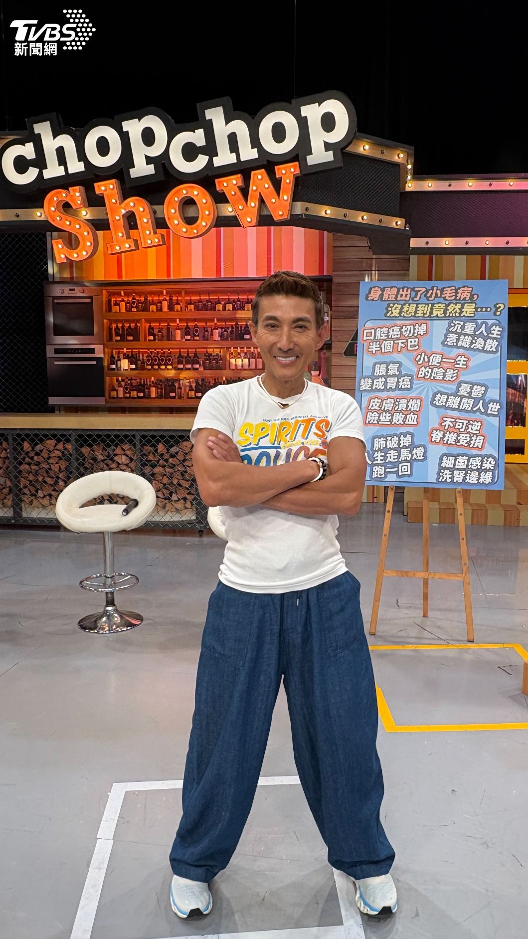 潘若迪最近到公園禪修險遭雷擊。(圖／謝毅攝）