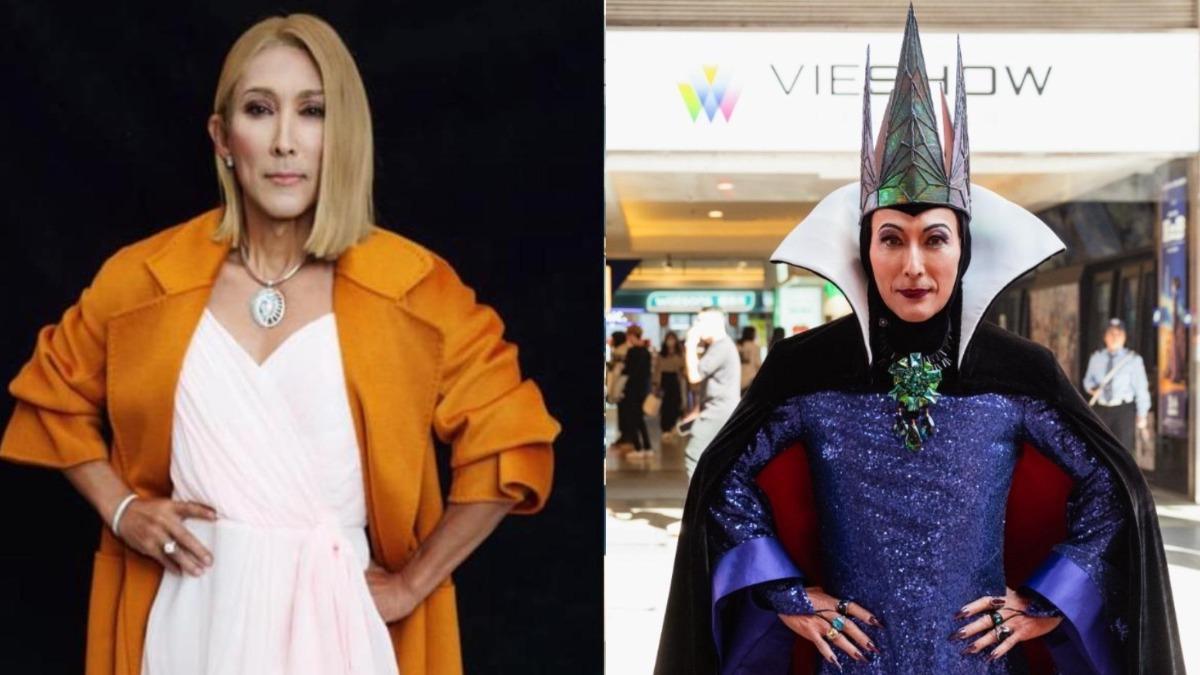 潘若迪扮席琳狄翁和壞皇后都逼真傳神。（圖／艾迪昇傳播提供）