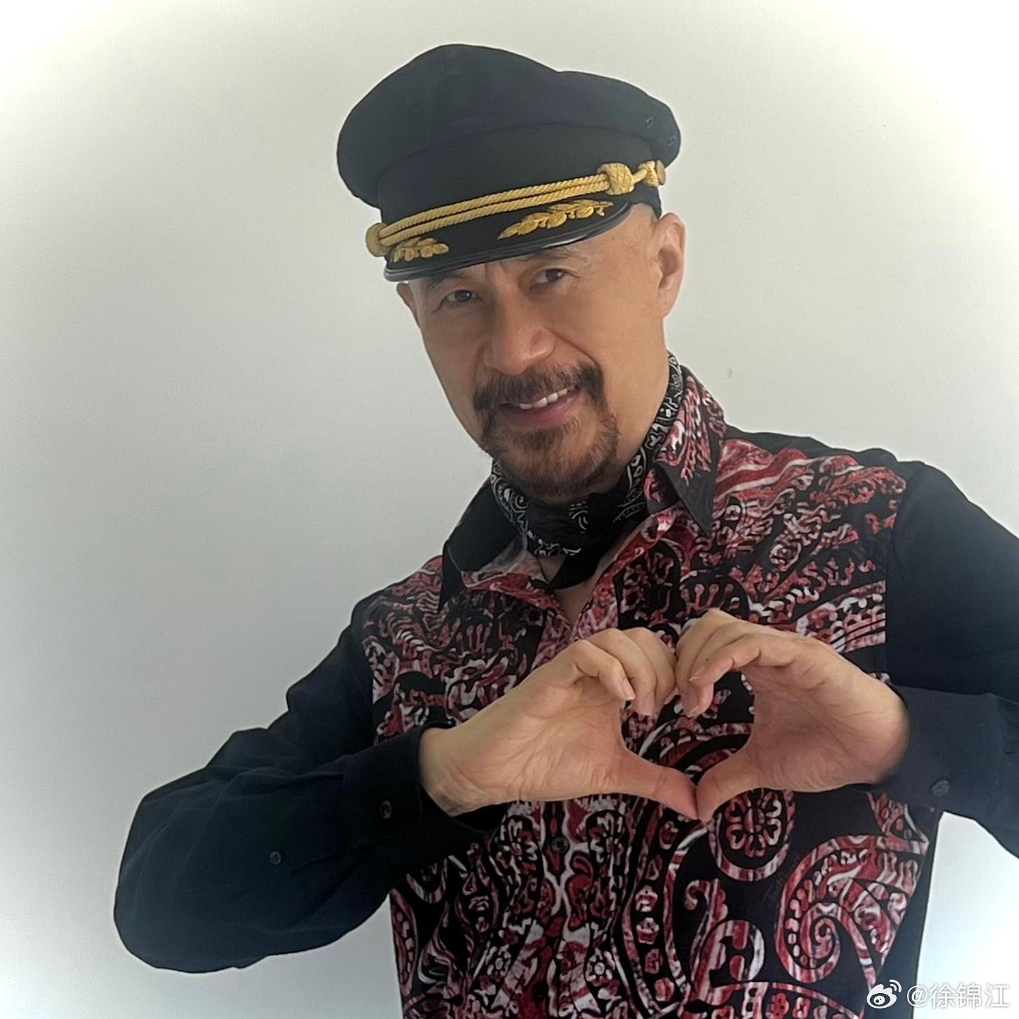 徐錦江外表粗曠，內心卻相當細膩。（圖／翻攝自徐錦江微博）