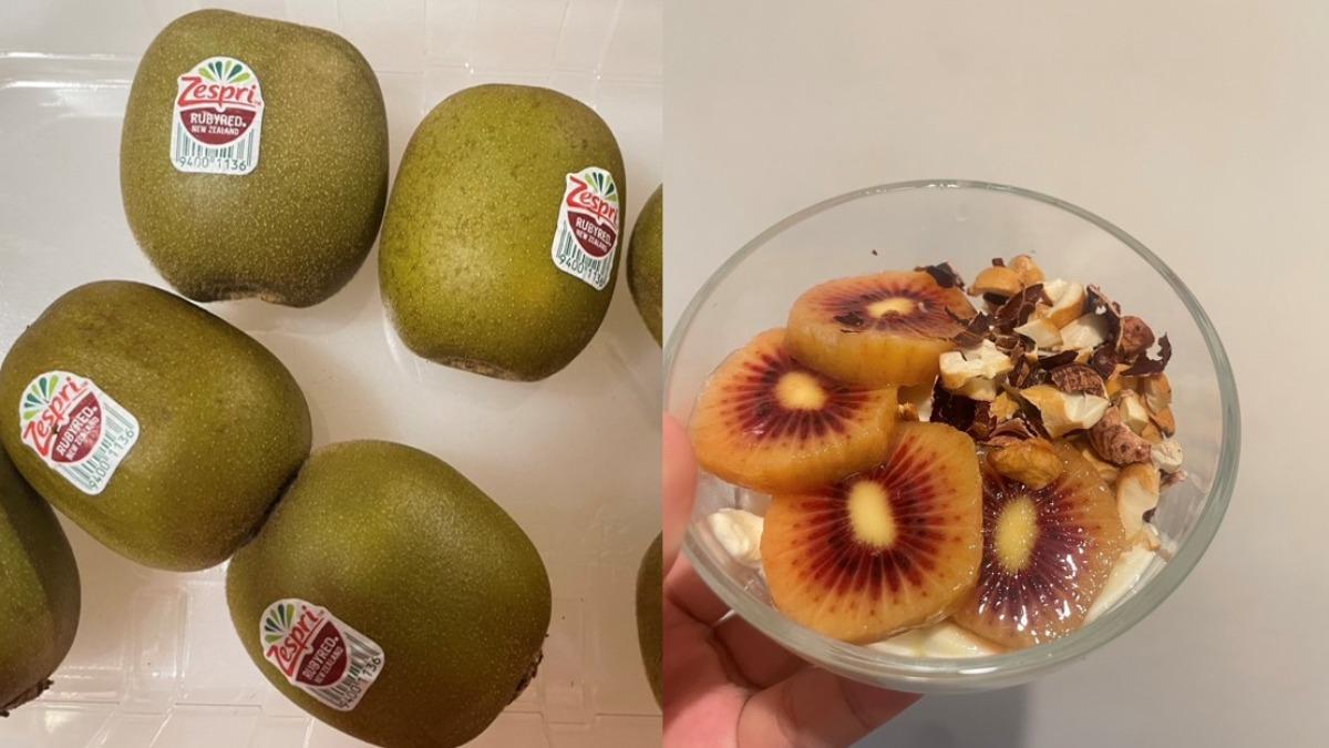 網友分享好市多買到紅奇異果。（圖／翻攝自臉書Costco好市多 商品經驗老實說）