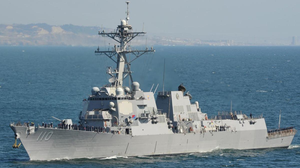 美國海軍勃克級飛彈驅逐艦「勞倫斯號」（USS William P. Lawrence）於當地時間4月23日例行性通過台灣海峽。（翻攝自美國太平洋艦隊Flickr）
