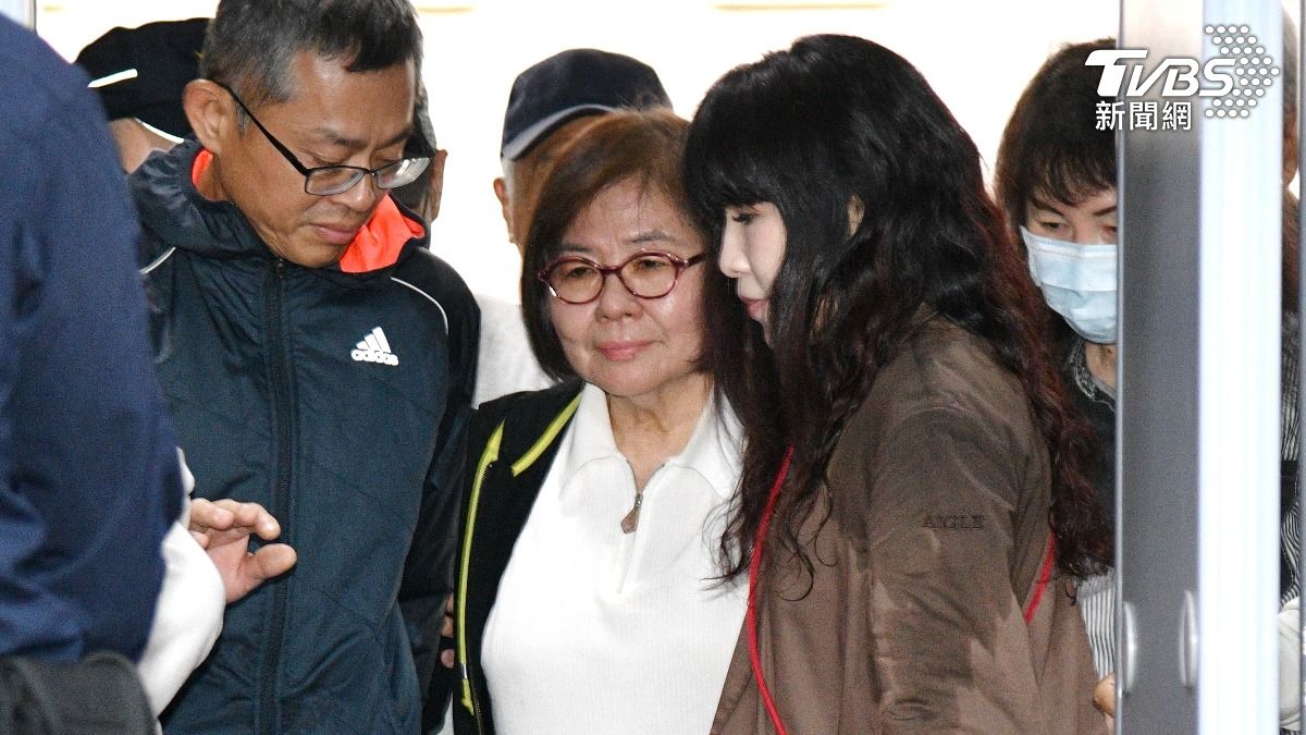 黃呂錦茹今來北院重開羈押庭。（圖／胡瑞麒攝）