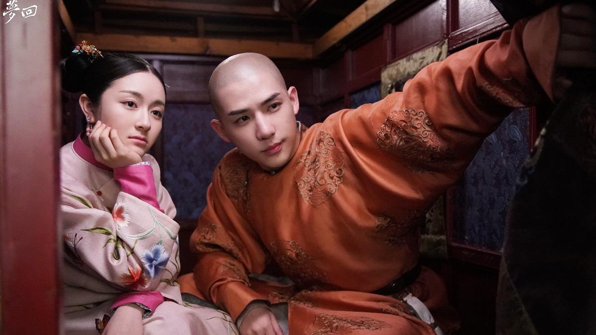 王安宇（右）戲裡對李蘭迪一見鍾情。（圖／八大電視提供）