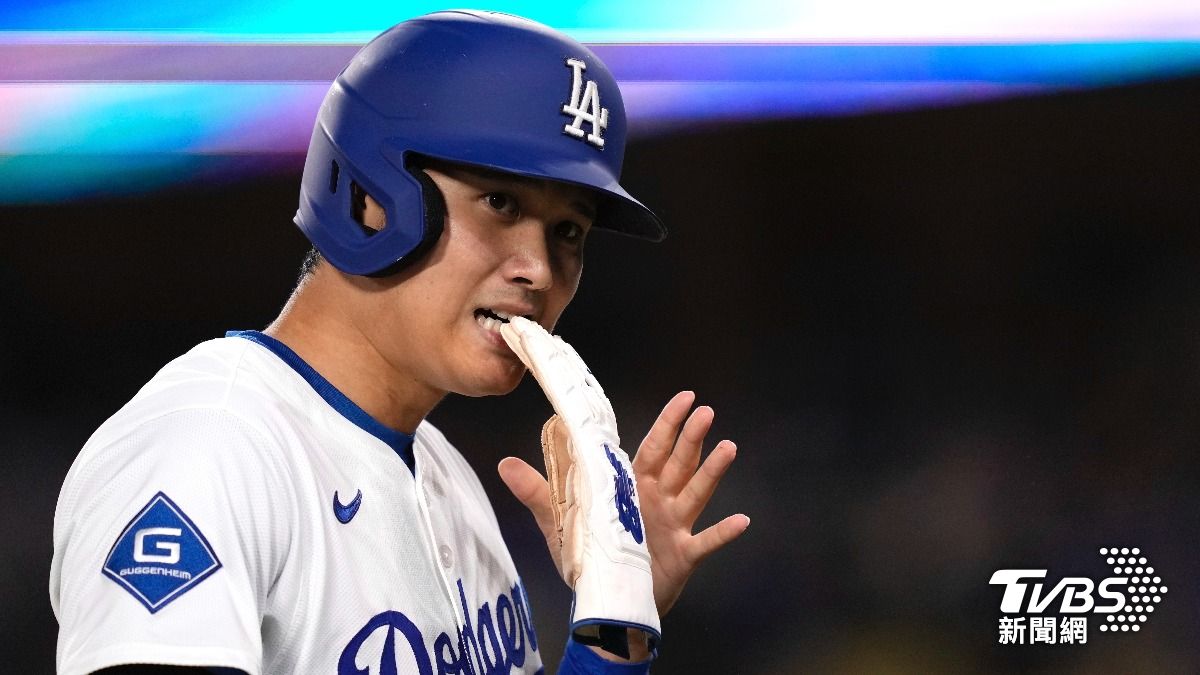 大谷翔平本戰打擊手感依舊不佳。（圖／達志影像美聯社）