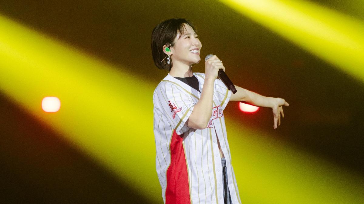 梁文音演出邀約滿滿，6月將前進澳門舉辦音樂會。（圖／味全龍球團提供）