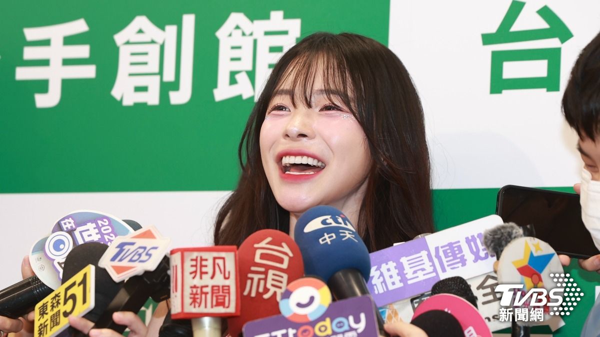 李多慧表情豐富。（圖／黃城碩攝）