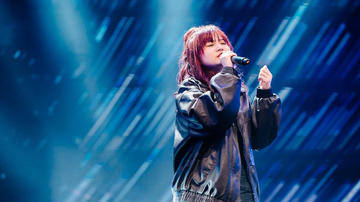 踢館選手張幃因歌聲詮釋「太過完美」,而遺憾落敗。(圖/踢帕娛樂)