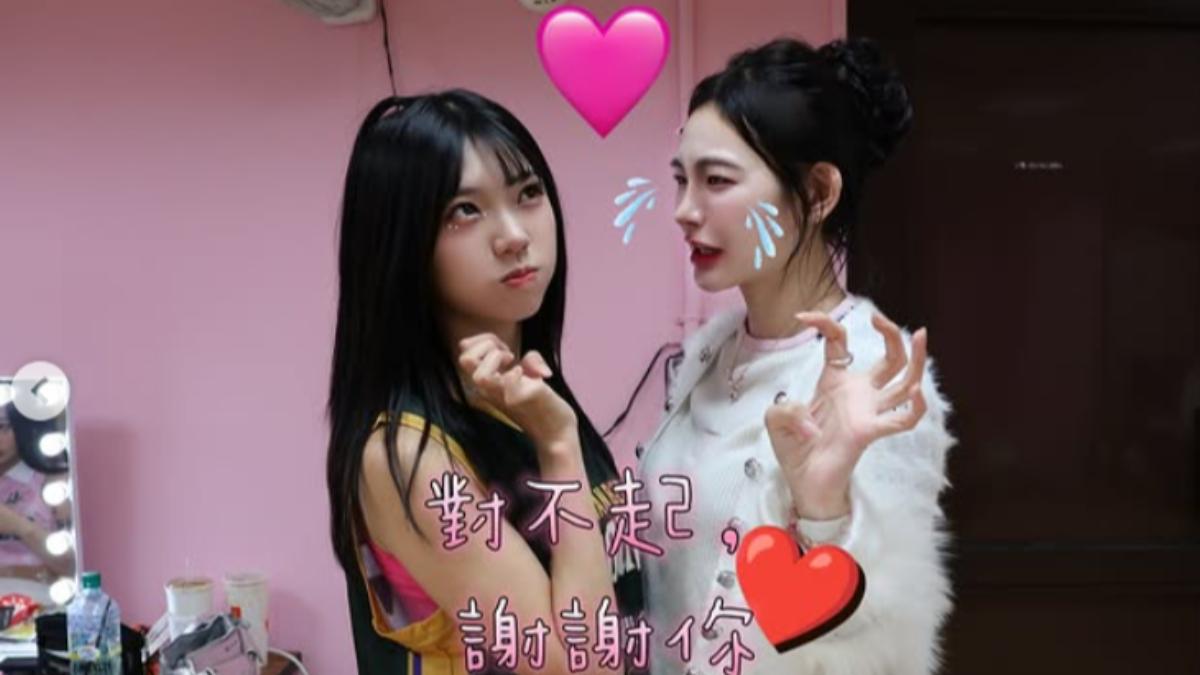 海莉感謝安汝臨時幫她代班。（圖／翻攝自iam_hyerii IG）