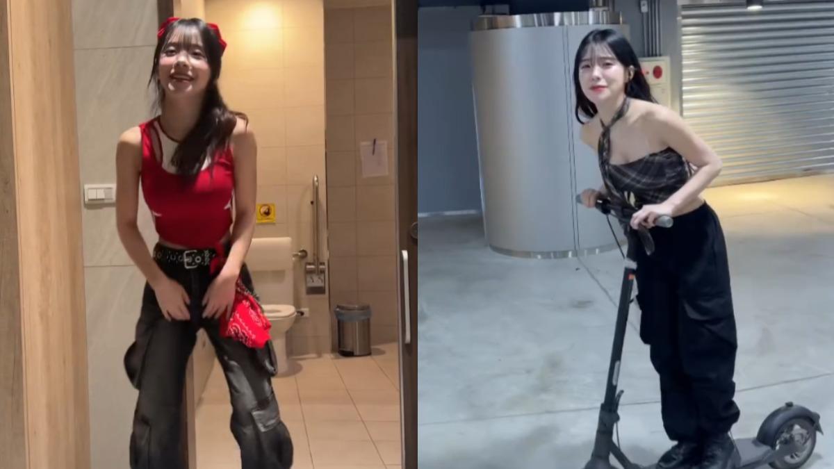 李多慧表演服來不及到場，只好先穿隊友及工作人員的衣服登台。（圖／翻攝自李多慧Threads）
