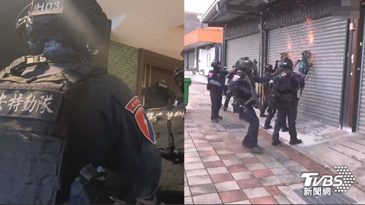 竹聯幫的彭姓、練姓及另外13人，因和4名被害人有交易糾紛，竟囚禁狠虐逼拍性交影片。（圖／TVBS）