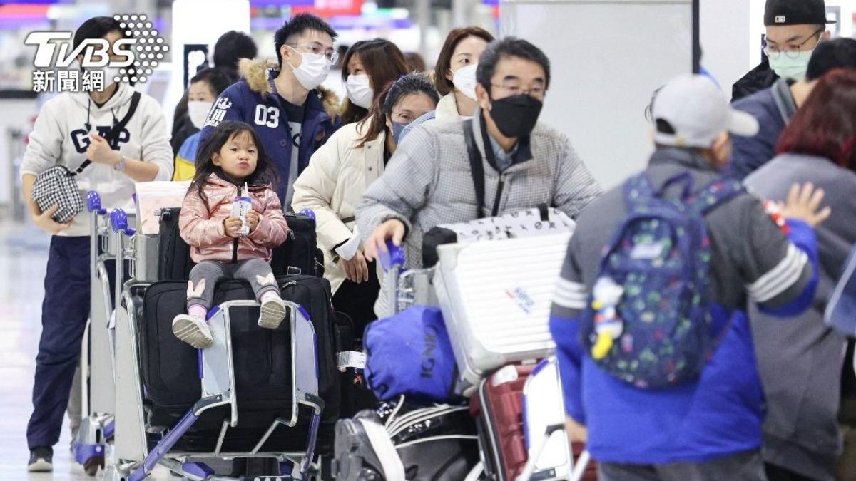 日本黃金週假期，機場勢必湧入大量人潮。（示意圖／達志影像美聯社）