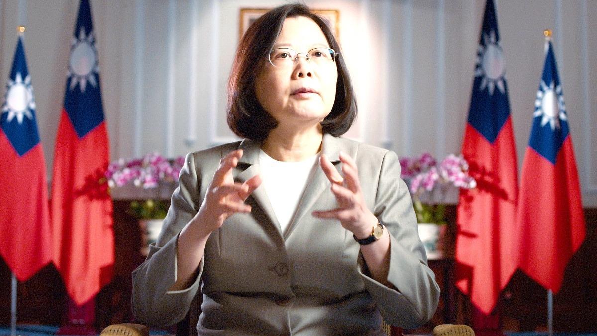 紀錄電影《看不見的國家》紀錄台灣首位女性總統蔡英文。（圖／海鵬提供）